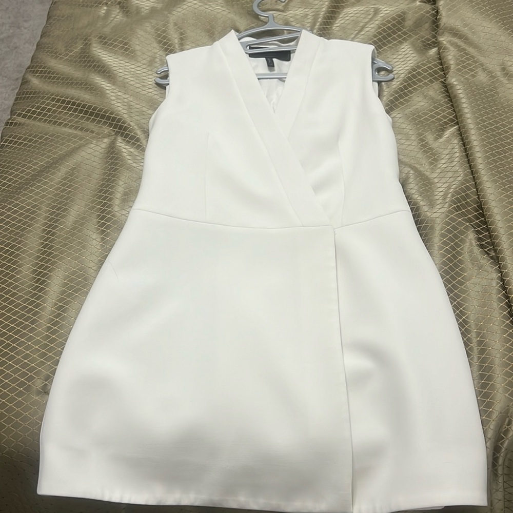 BCBG Maxazria Tuxedo Vest Dress